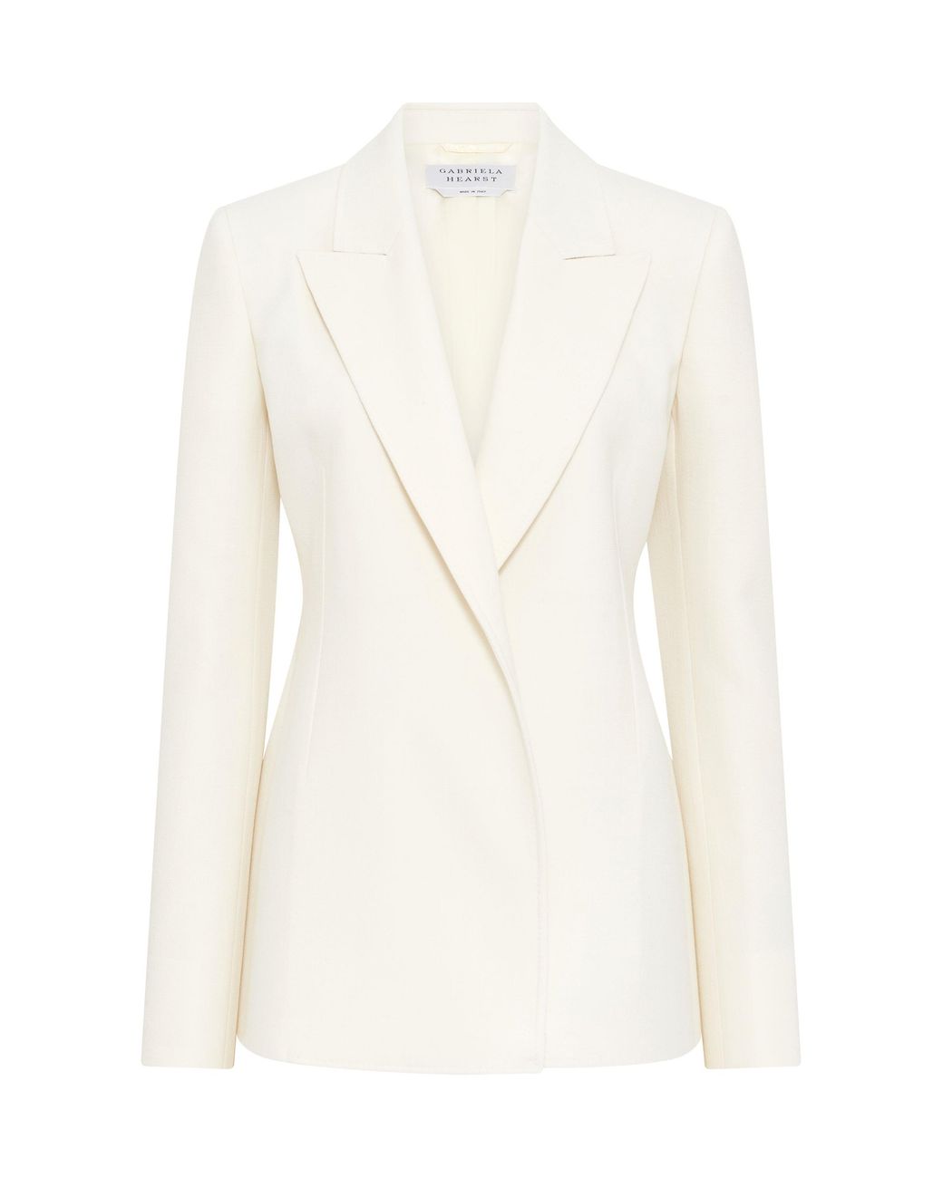 Gabriela Hearst White Aleah Blazer