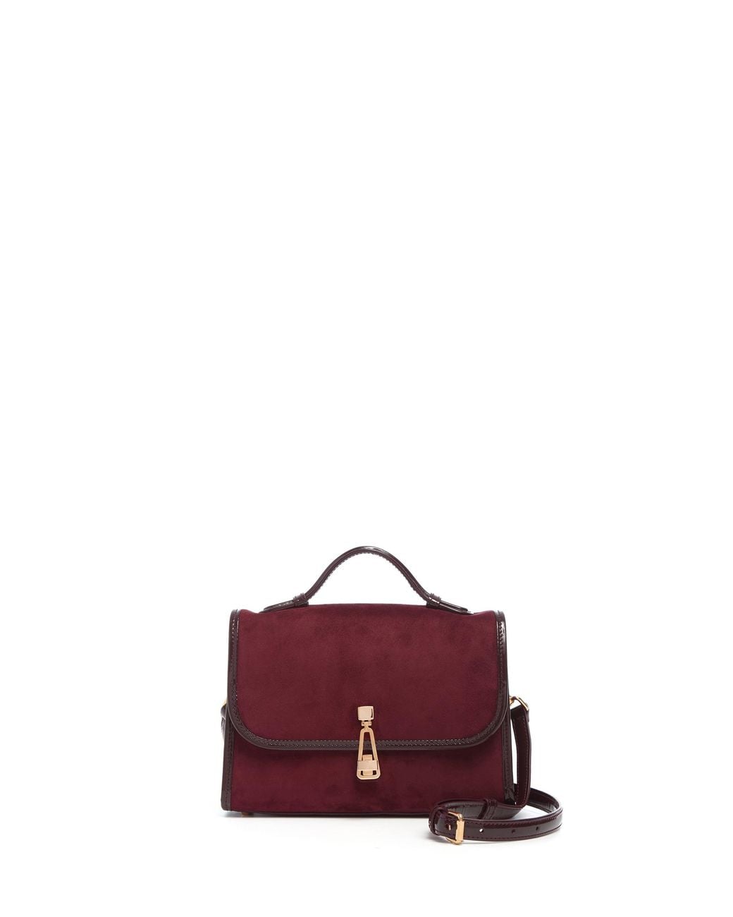 Gabriela Hearst Purple Small Leonora Flap Bag