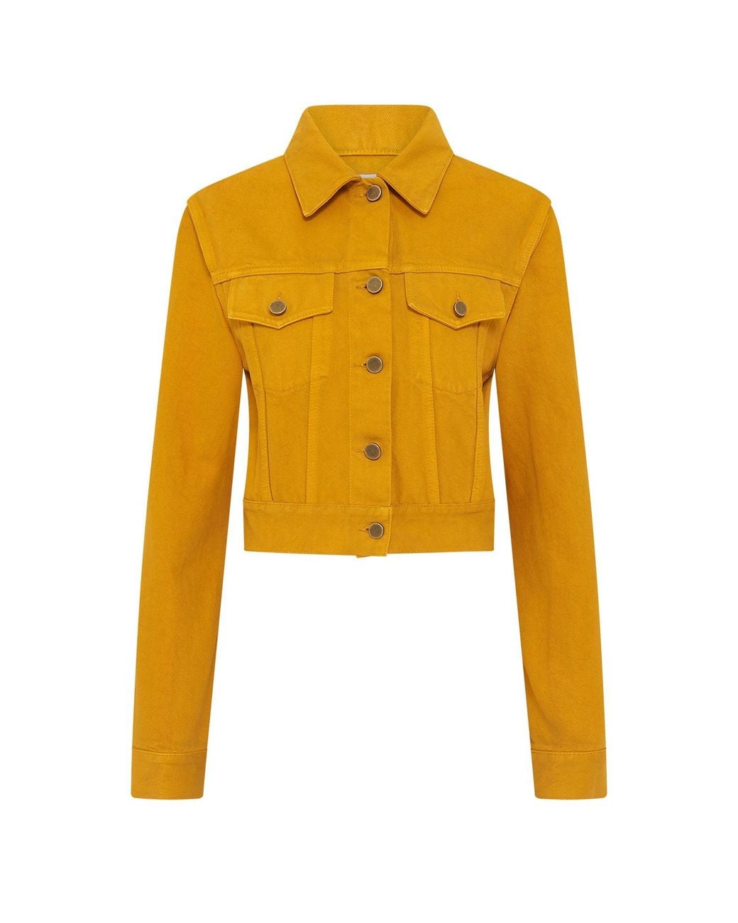 Gabriela Hearst Yellow Bronte Jacket