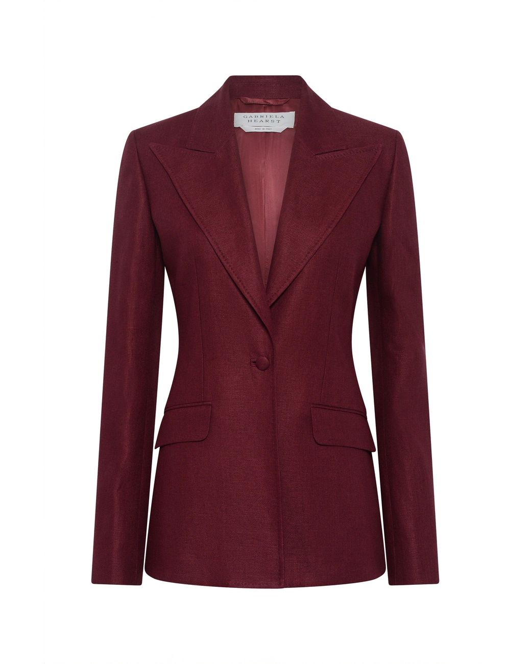 Gabriela Hearst Purple Leiva Blazer