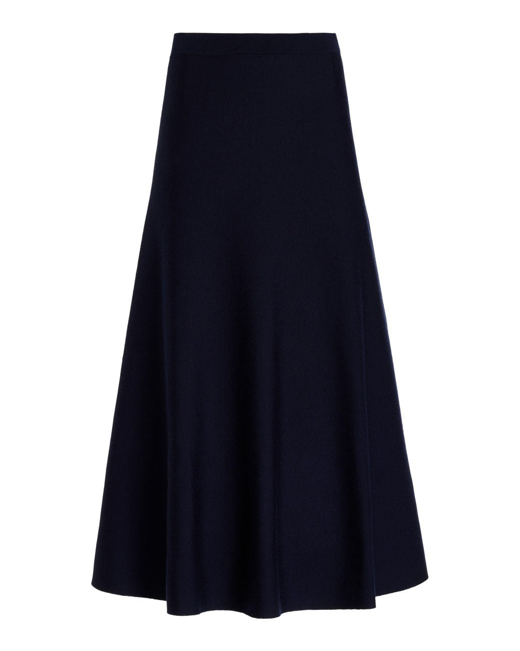 Gabriela Hearst Blue Freddie Knit Midi Skirt