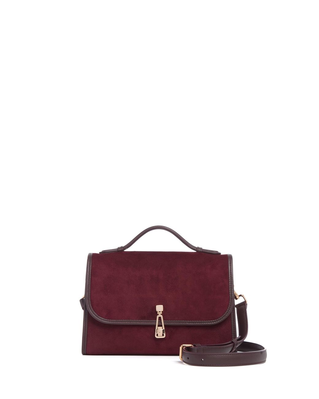 Gabriela Hearst Purple Medium Leonora Flap Bag