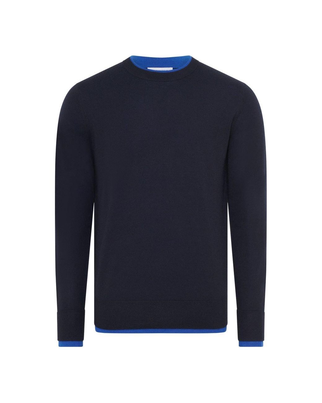 Gabriela Hearst Blue Wells Reversible Knit Sweater for men