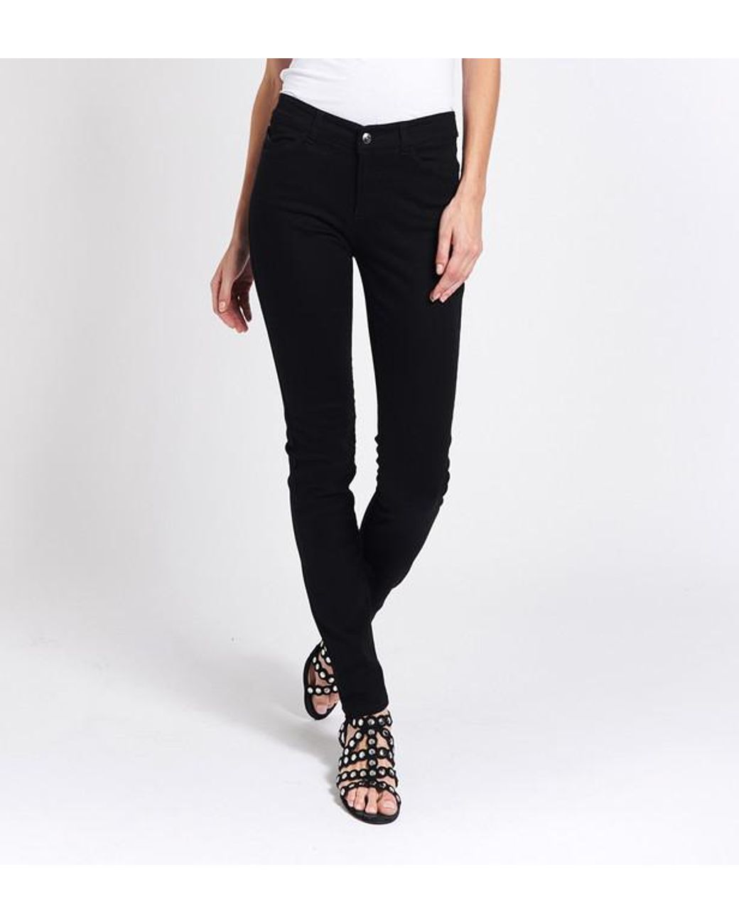 Jeans J18 slim fit Emporio Armani en coloris Noir | Lyst