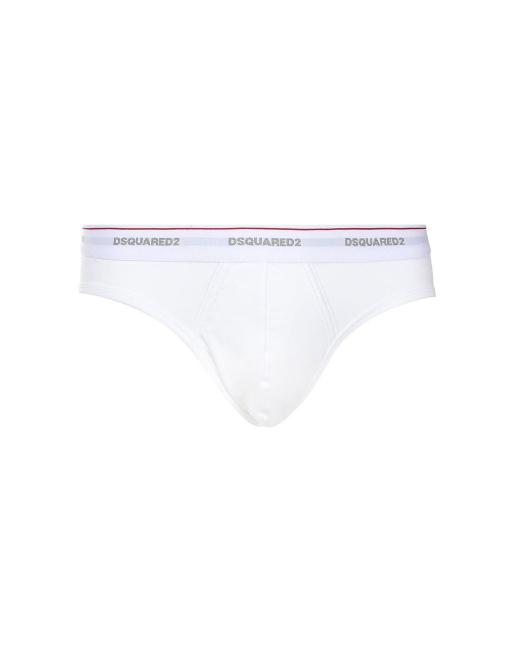 Slip Pack Da 3 di DSquared² in White da Uomo