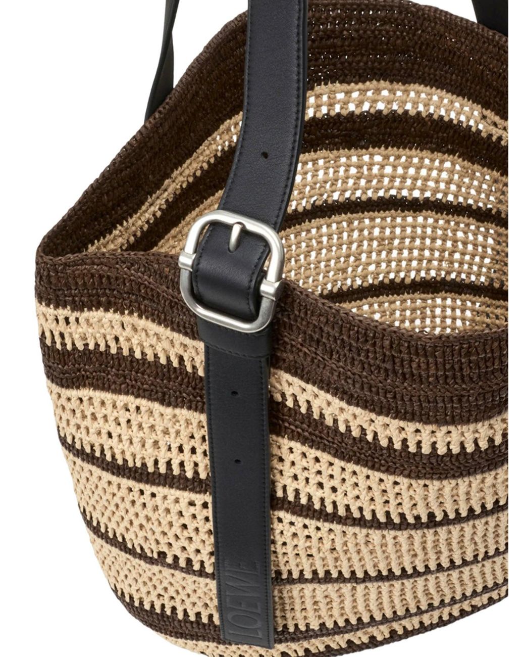Borsa Cesto Loop di Loewe in White da Uomo