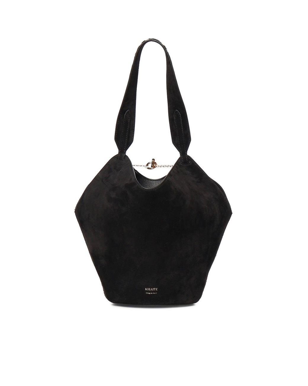 Borsa Lotus Mini di Khaite in White