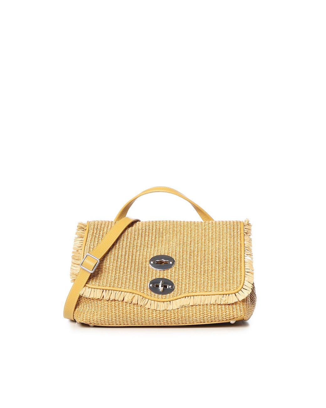 Borsa Postina Vimini Small di Zanellato in Metallic