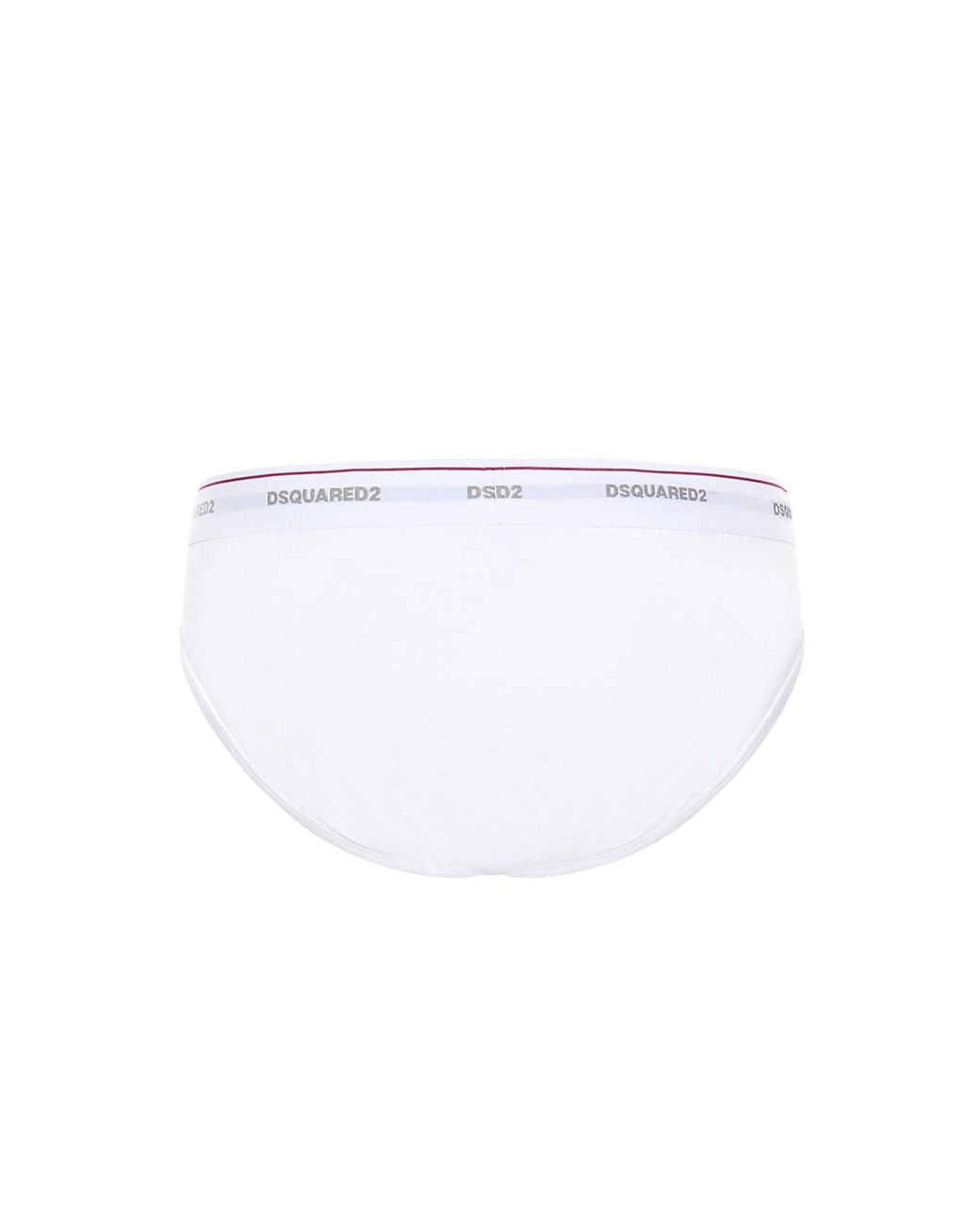 Slip Pack Da 3 di DSquared² in White da Uomo