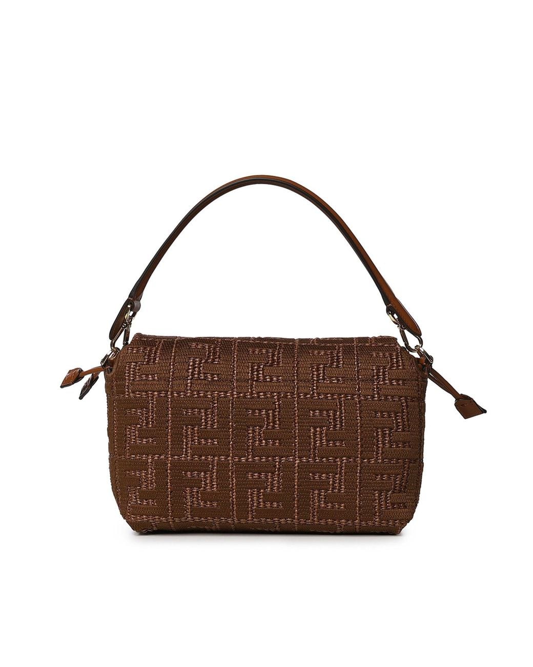 Borsa Baguette Soft Medium di Fendi in Brown