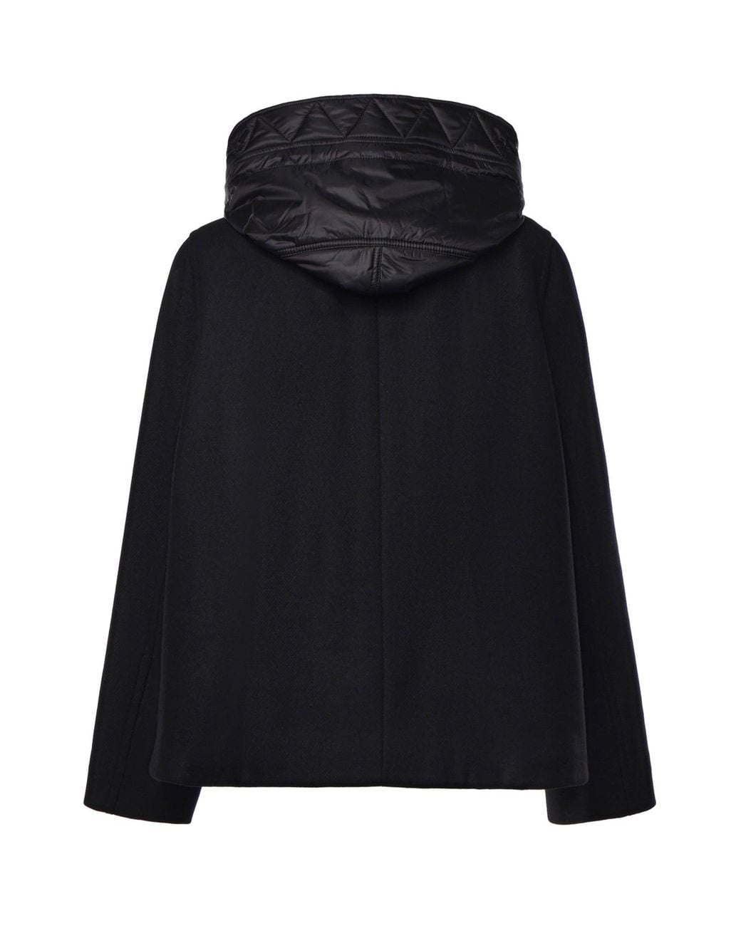Cappa Toggle Coat di Fay in Black