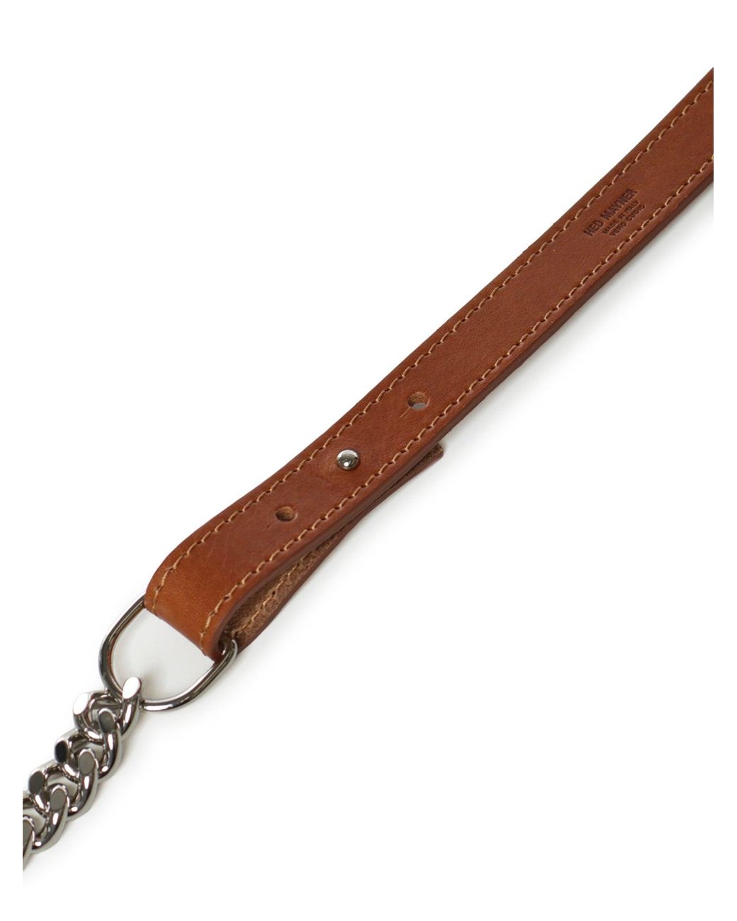 Cintura di Hed Mayner in White da Uomo