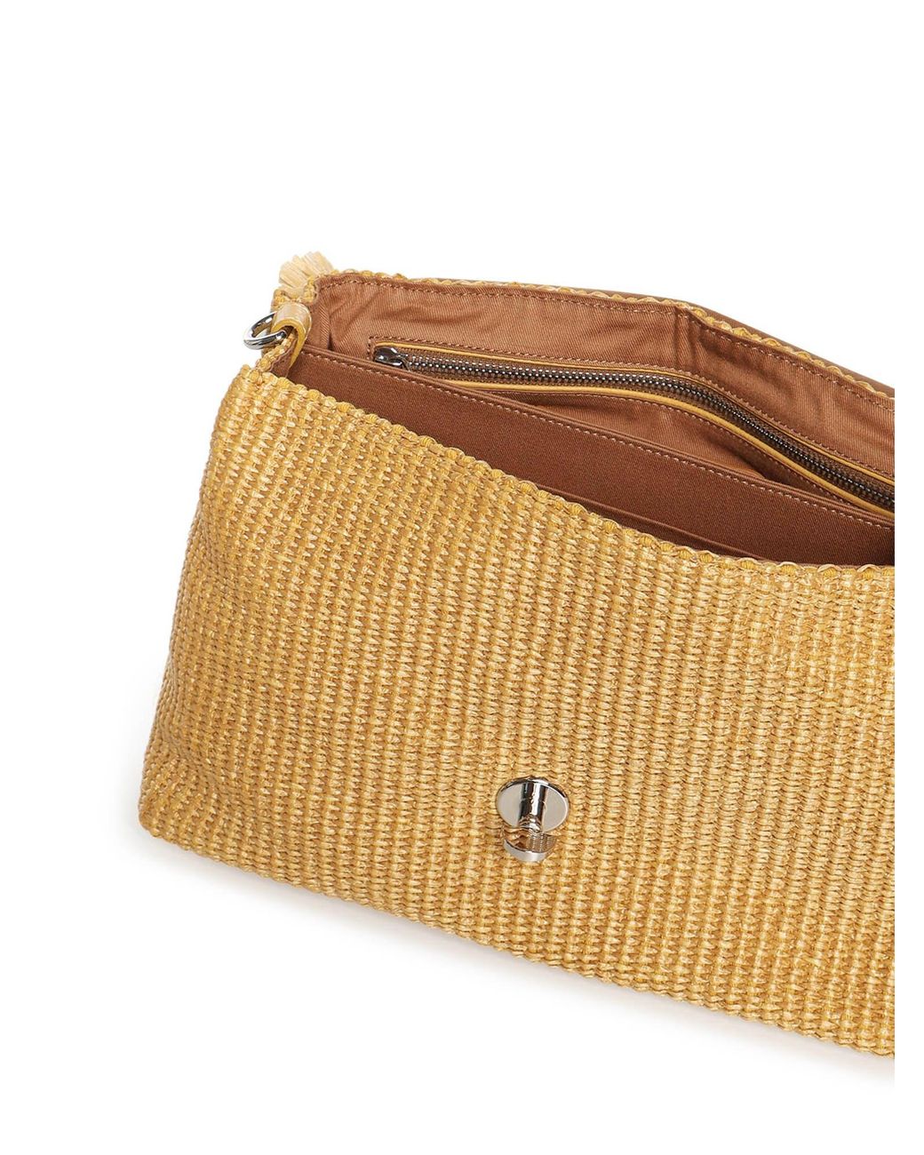 Borsa Postina Vimini Small di Zanellato in Metallic
