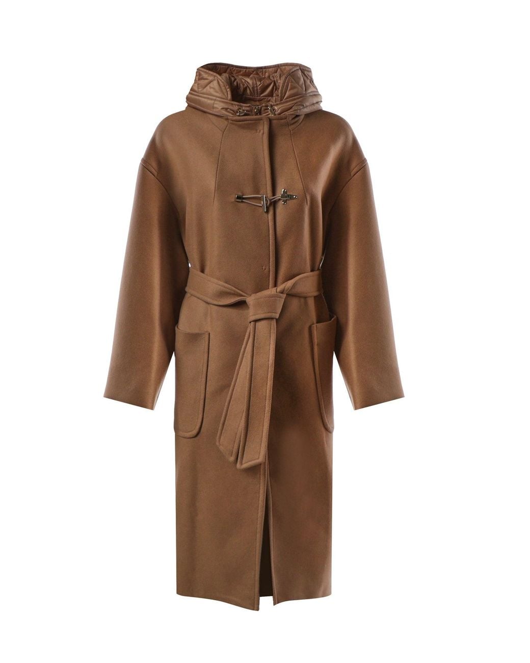 Toggle Coat di Fay in Brown