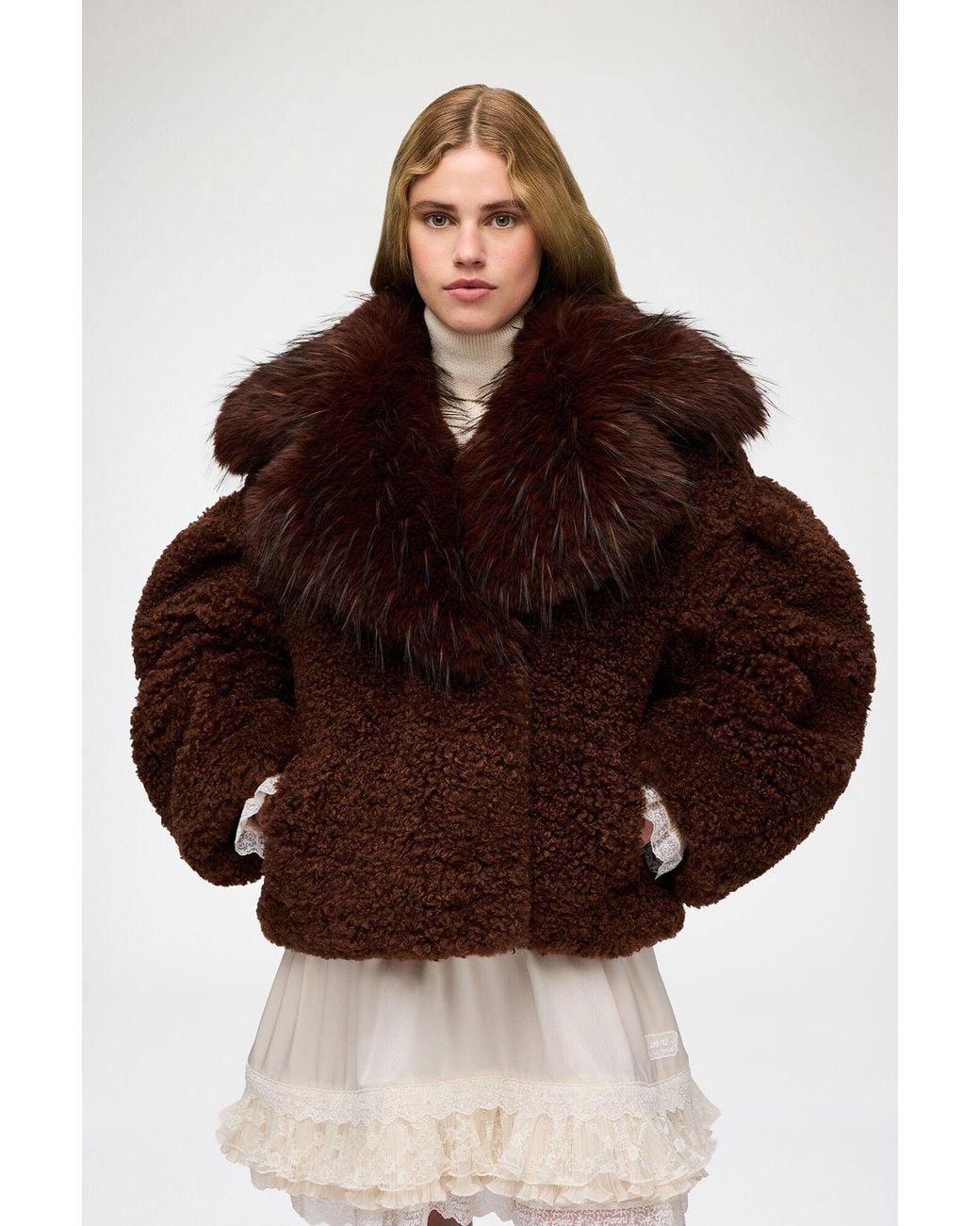 Ganni Brown Jacket