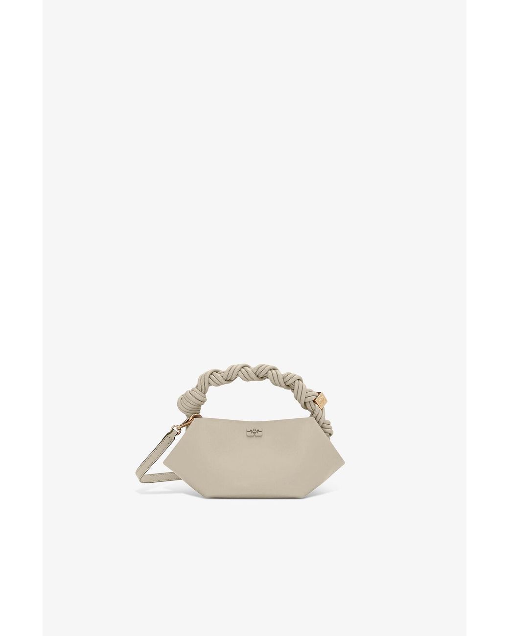 Ganni White Light Mini Bou Bag