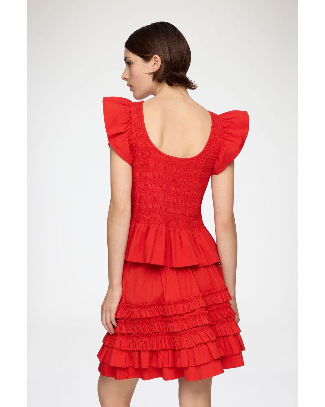 Ganni Red Top