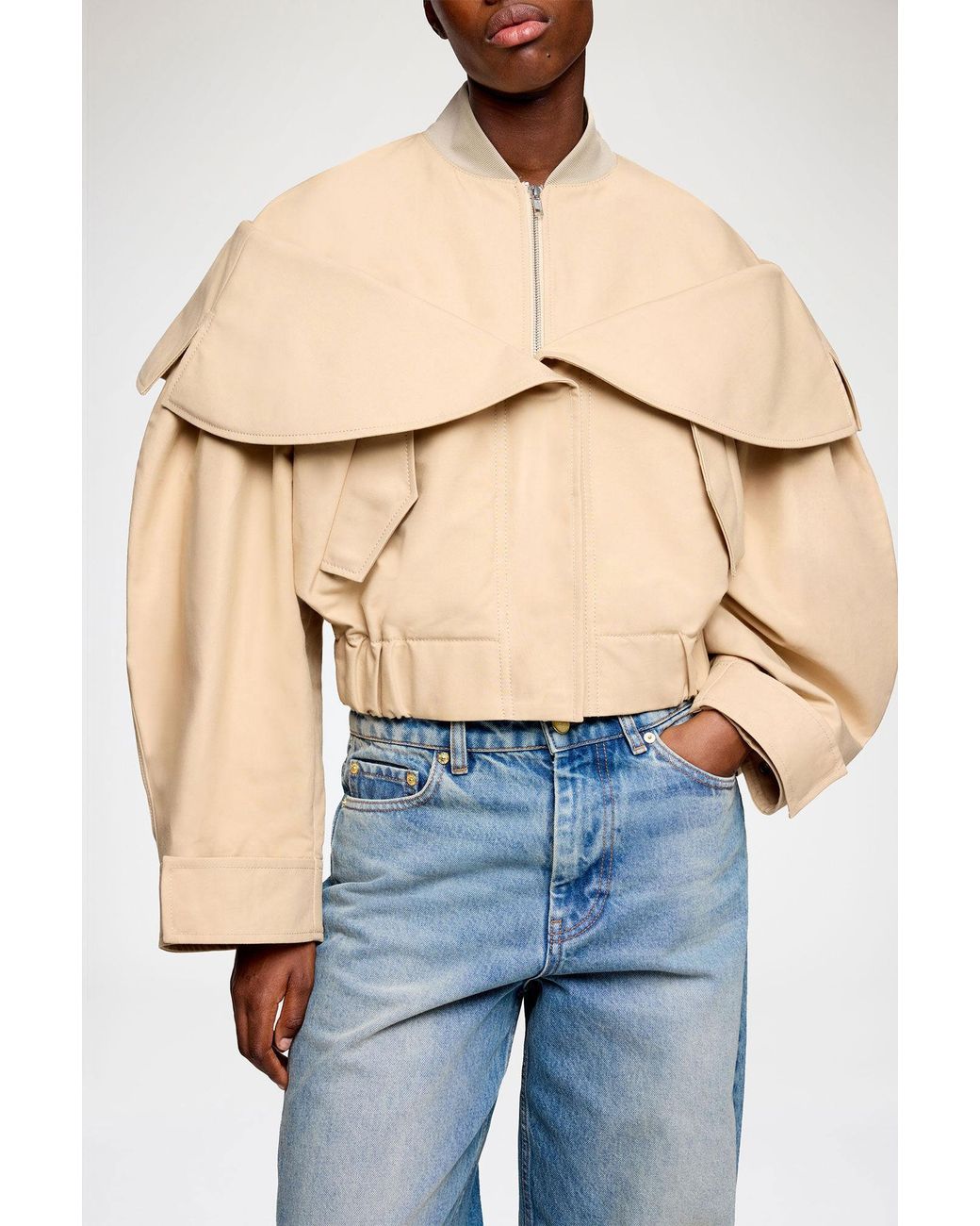 Ganni Blue Bomber