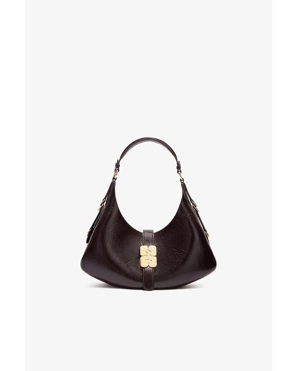 Ganni Black Small Kat Bag