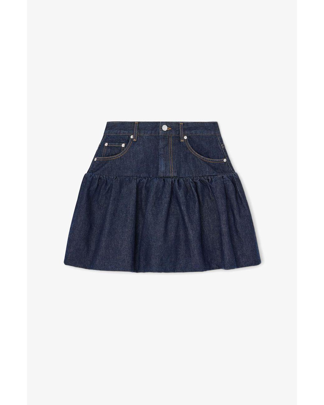 Ganni Blue Skirt