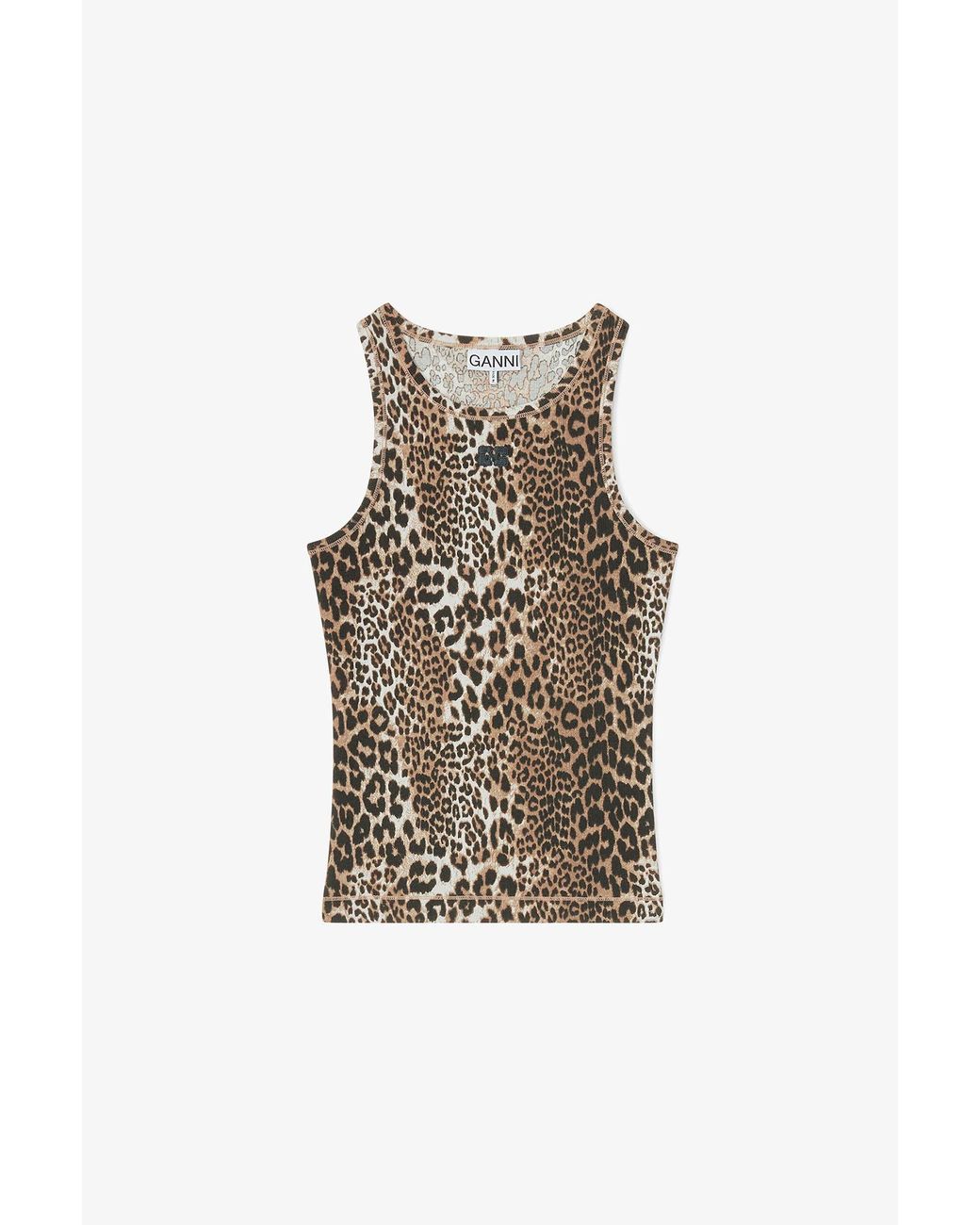 Ganni Multicolor Tank Top