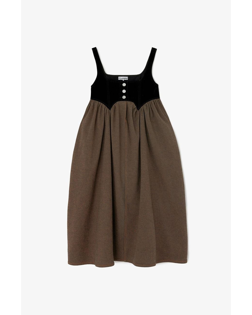 Ganni Natural Dress