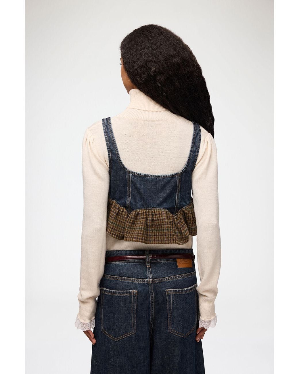 Ganni Black Top
