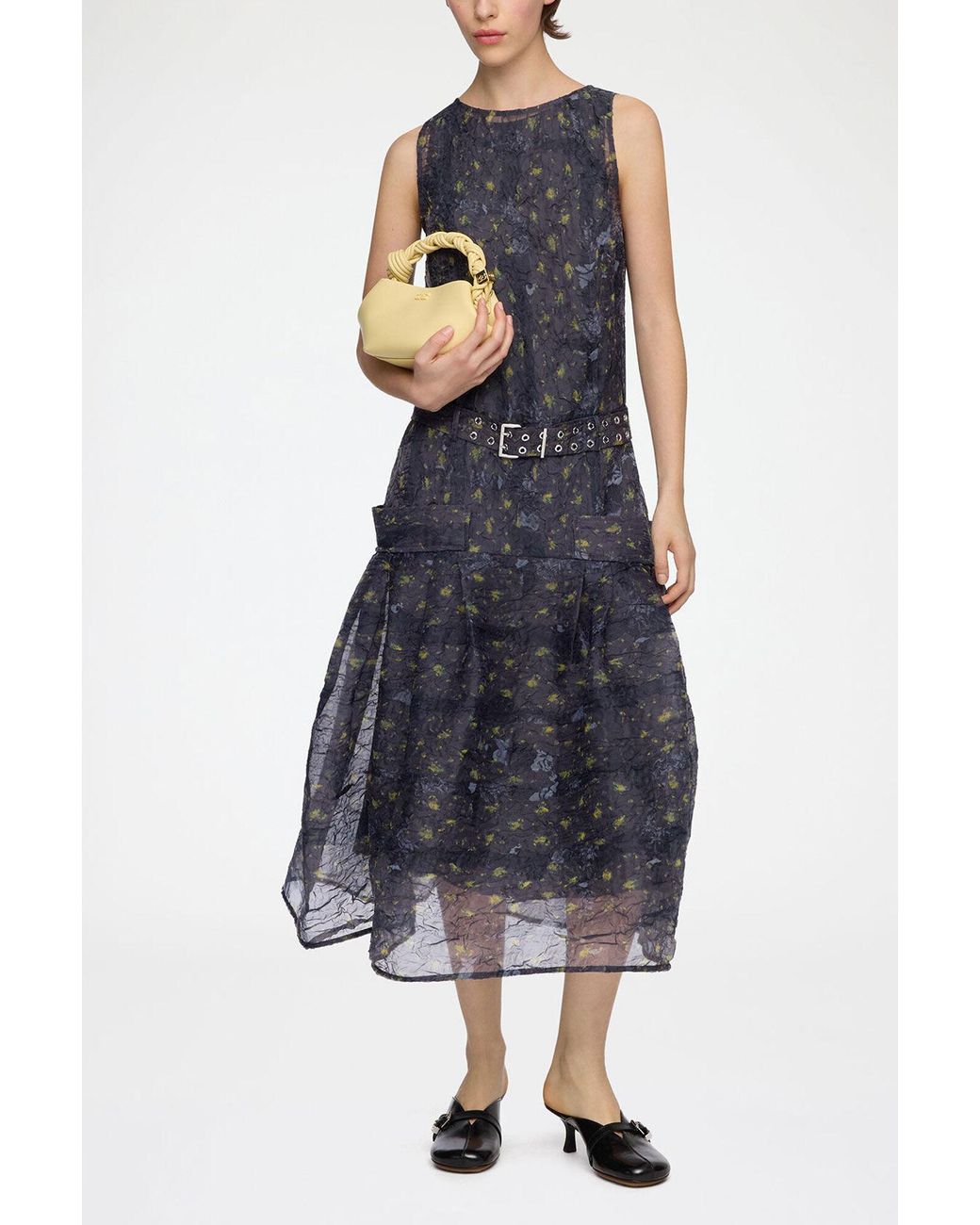 Ganni Gray Dress