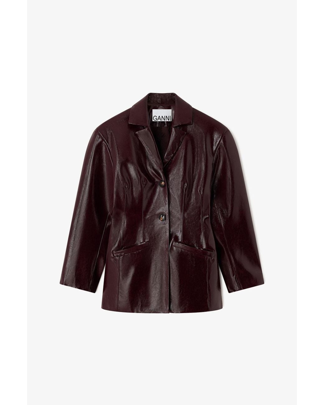 Ganni Brown Jacket
