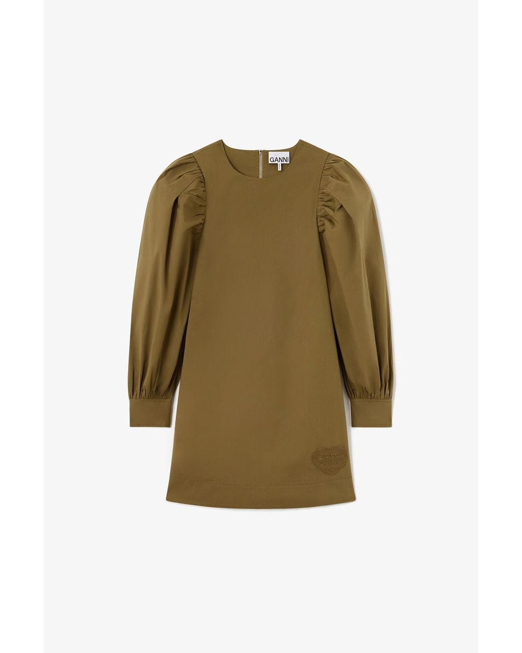 Ganni Green Dress
