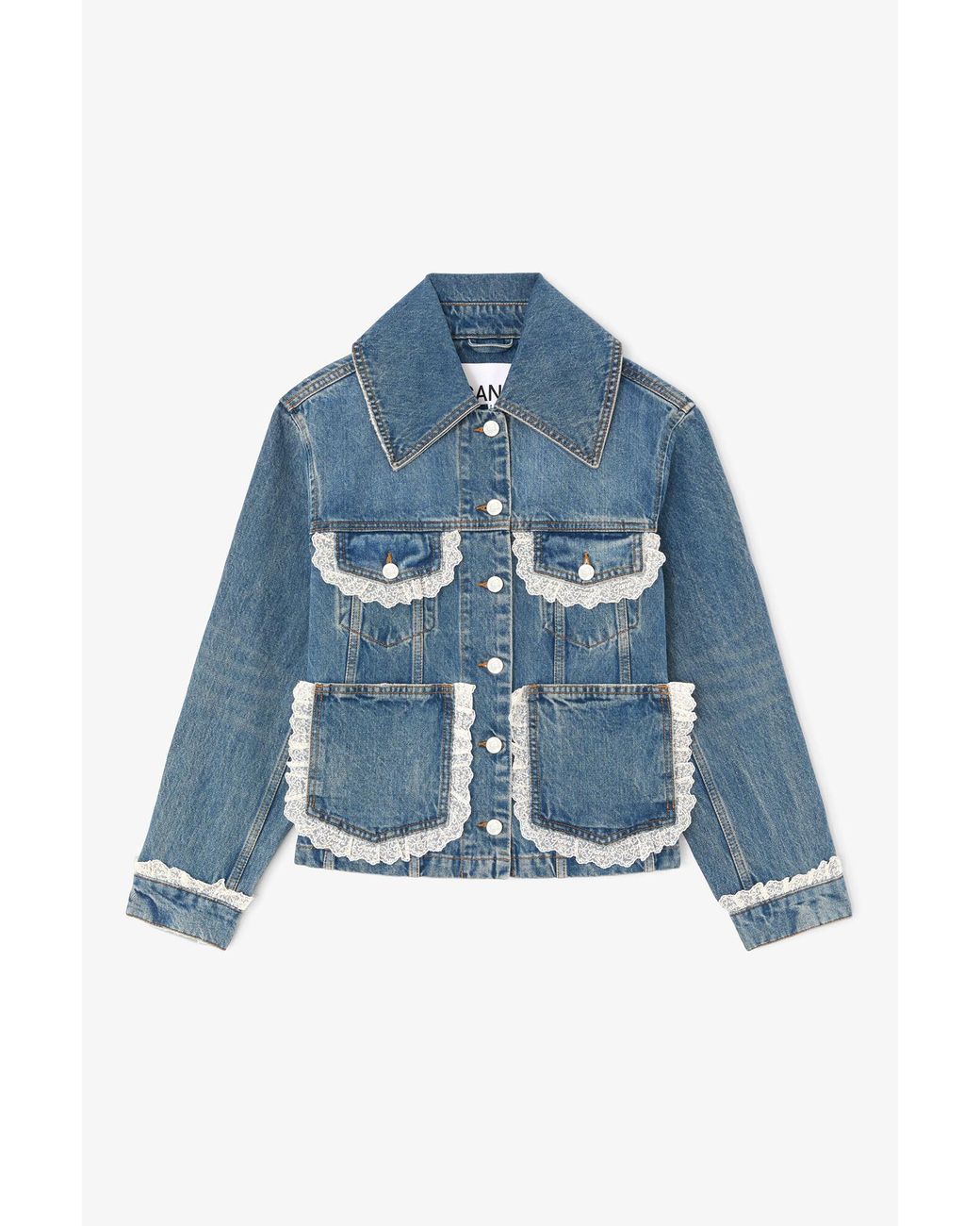 Ganni Blue Jacket
