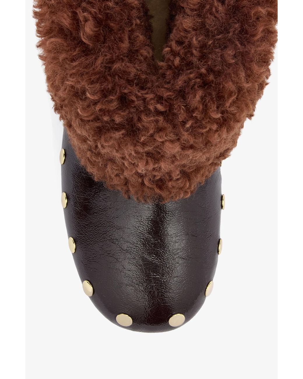 Ganni Brown Jenny Low Boot