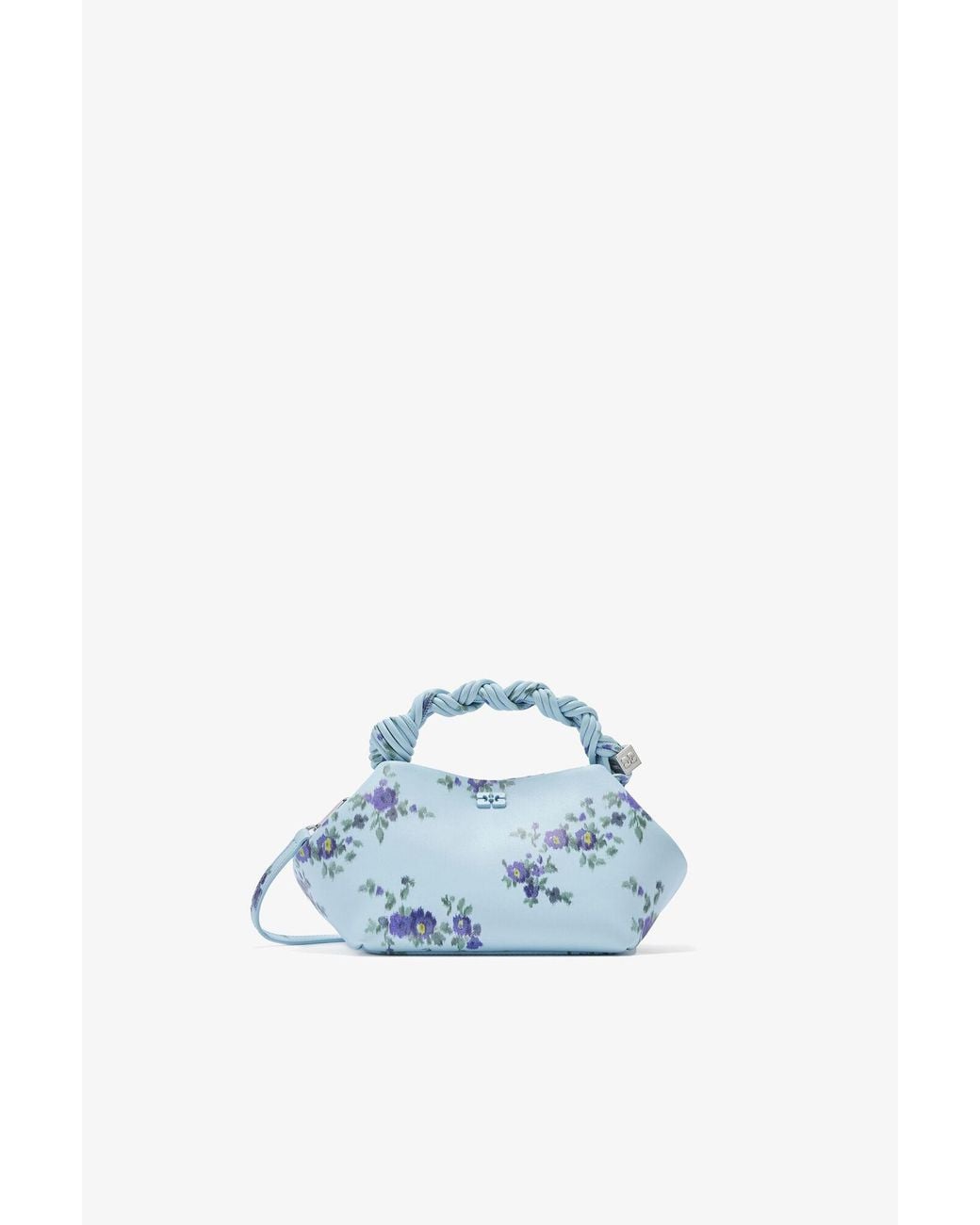 Ganni Blue Small Bou Bag