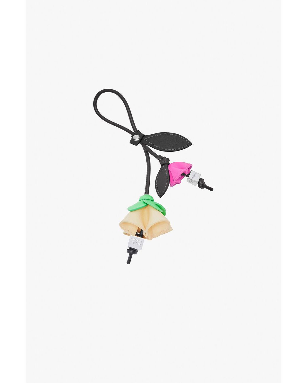 Ganni Green Flower Charm