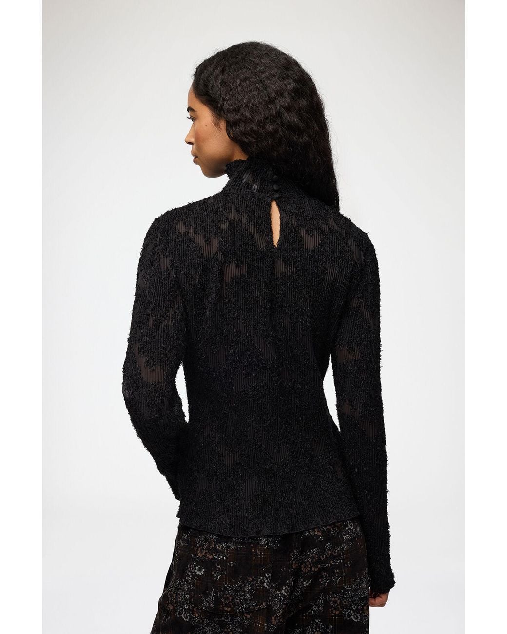 Ganni Black Turtleneck
