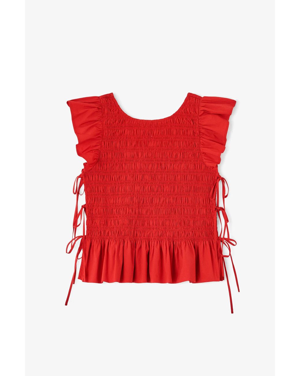 Ganni Red Top