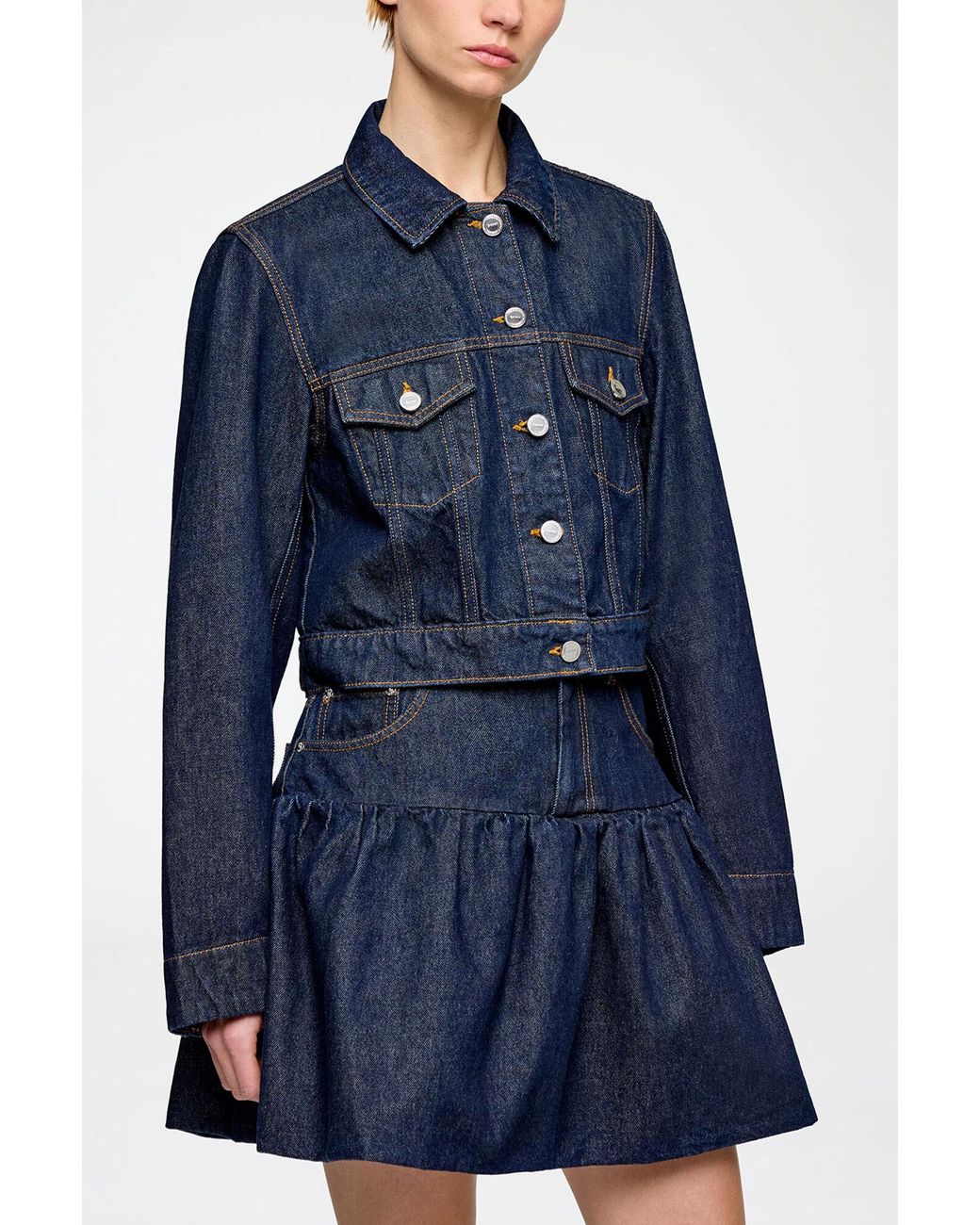 Ganni Blue Jacket