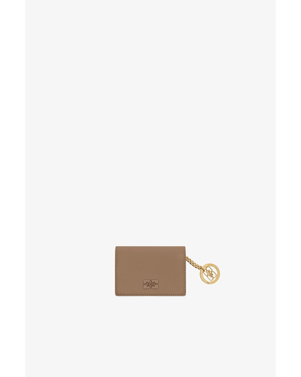 Ganni Multicolor Bou Card Holder With Flap
