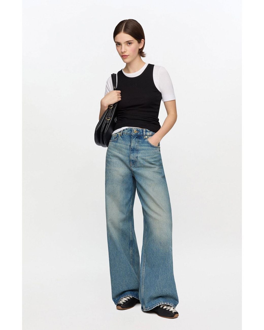 Ganni Blue Lari Jeans