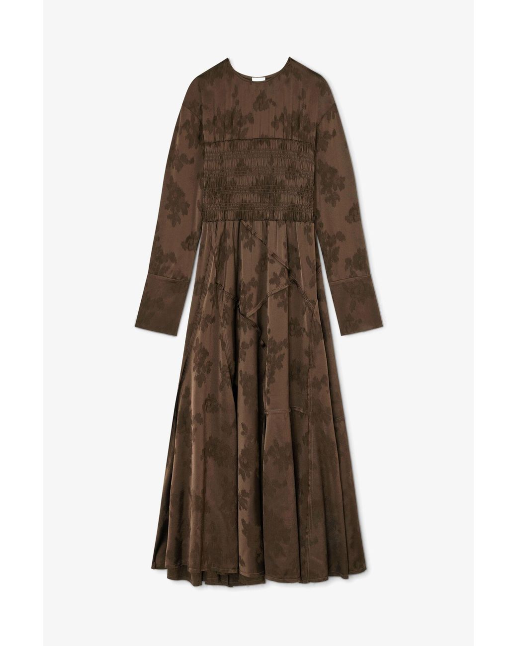 Ganni Brown Dress