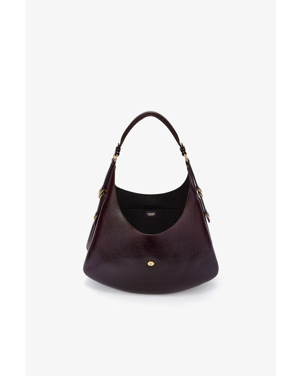 Ganni Black Large Kat Bag