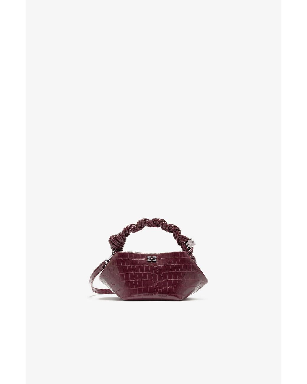 Ganni Purple Mini Bou Bag