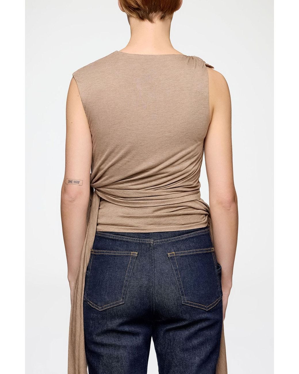 Ganni Blue Top