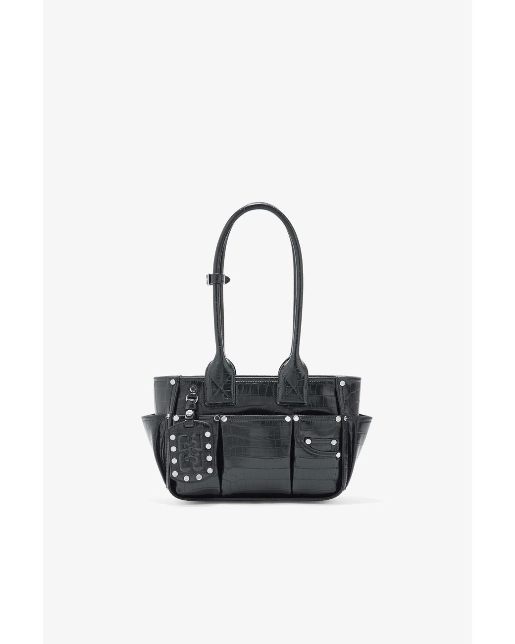 Ganni Black Posy Small