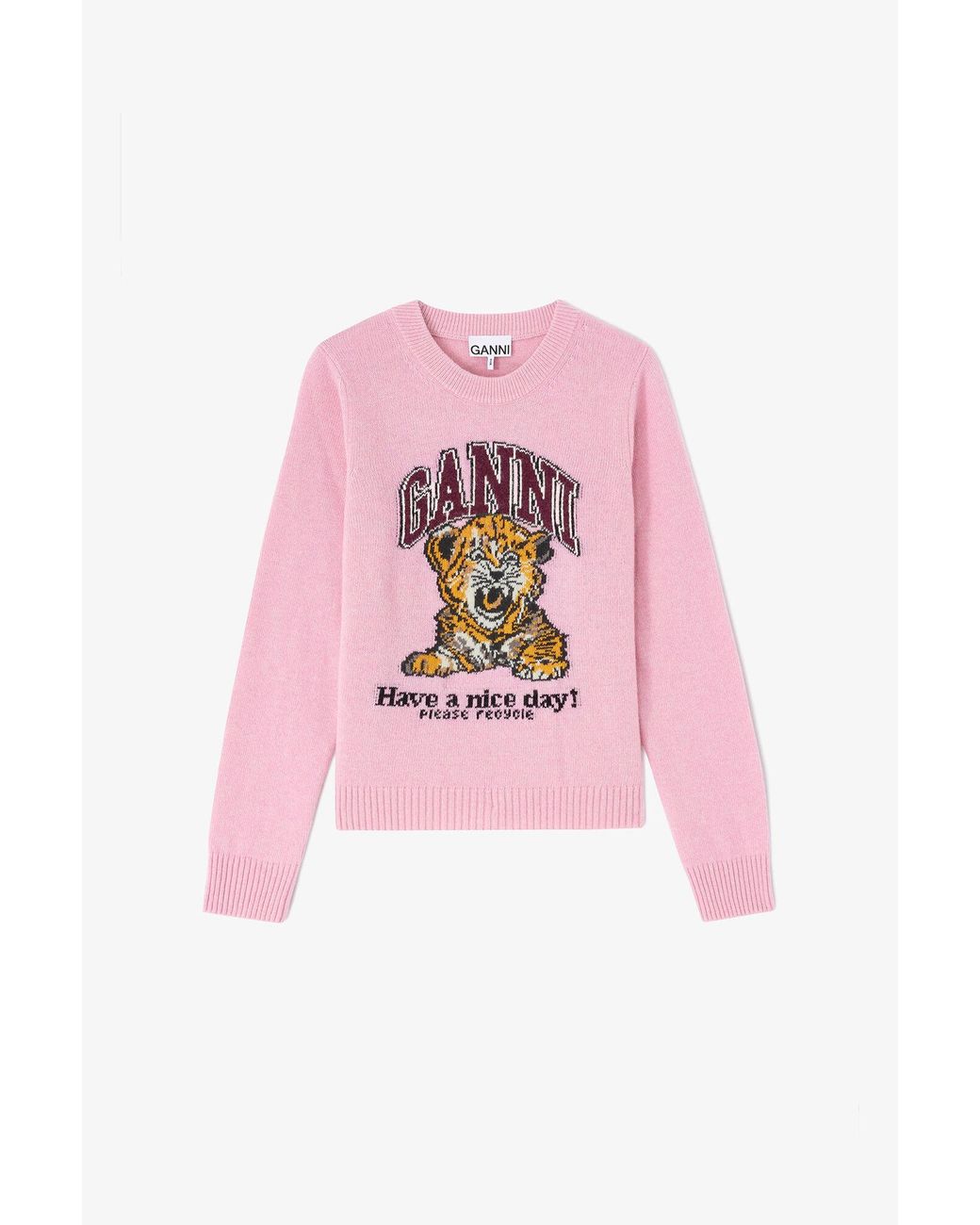 Ganni Pink Jumper
