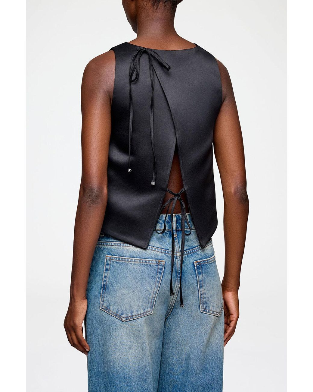Ganni Blue Top