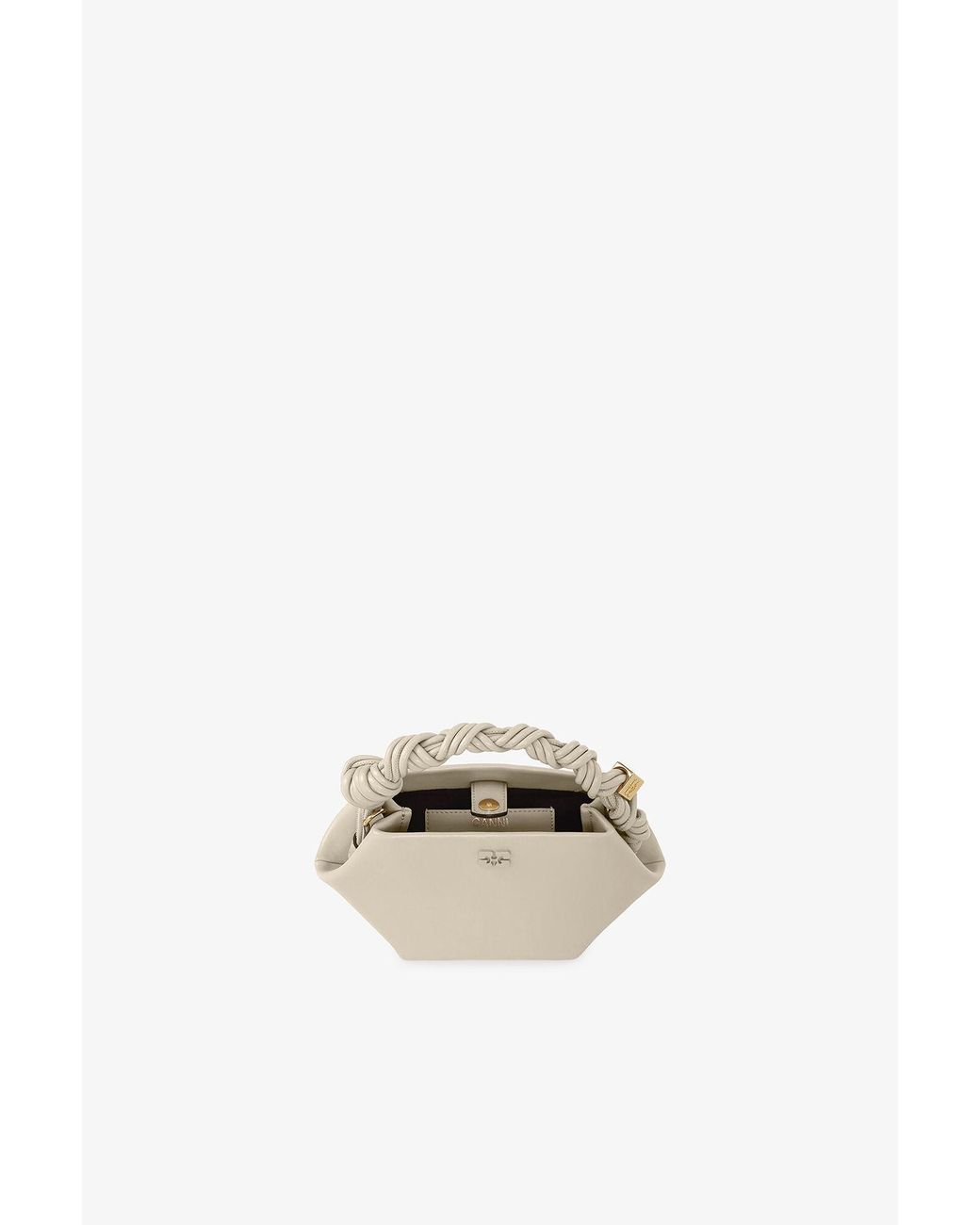 Ganni White Light Mini Bou Bag