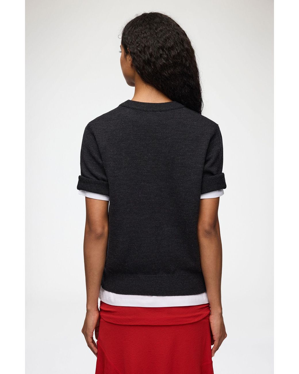Ganni Blue Tee