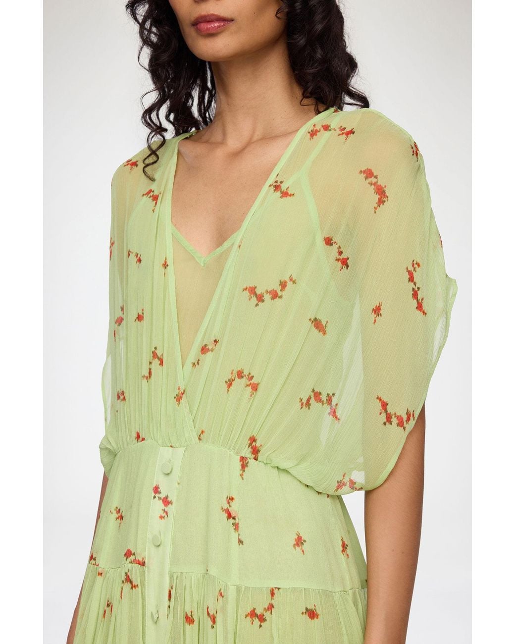 Ganni Green Dress