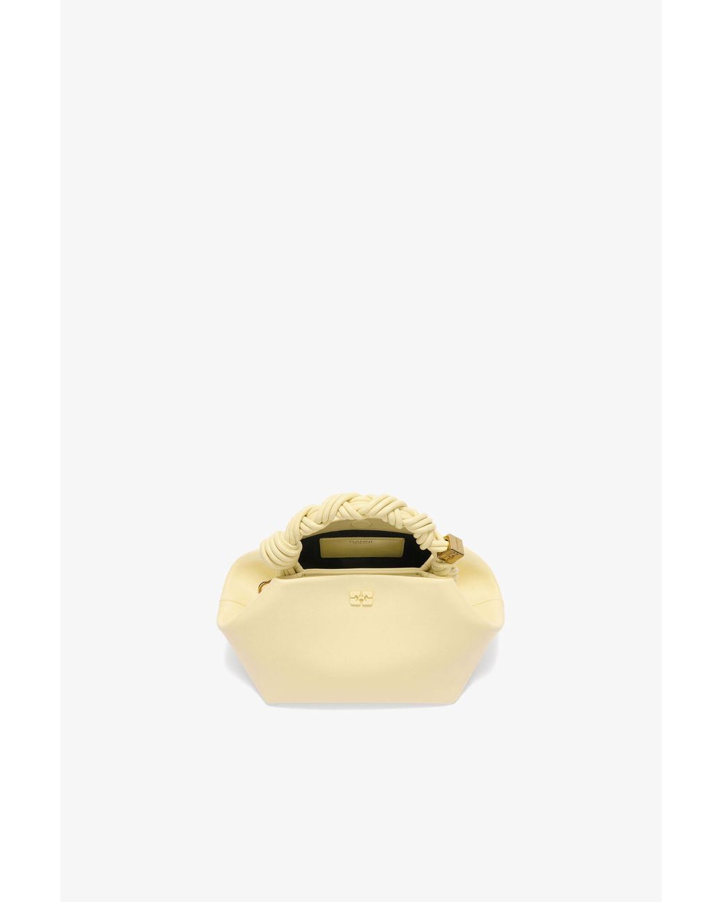 Ganni Metallic Small Bou Bag In
